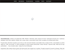 Tablet Screenshot of fanclub.juliawroblewska.pl