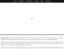 Tablet Screenshot of juliawroblewska.pl
